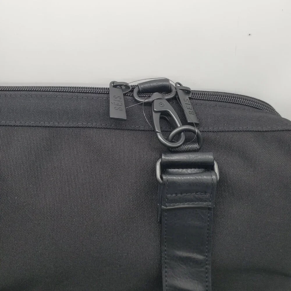 BEIS Carry On Weekender Convertible Mini | Weekender Bag Women Shoe Compartment - Picture 10 of 10